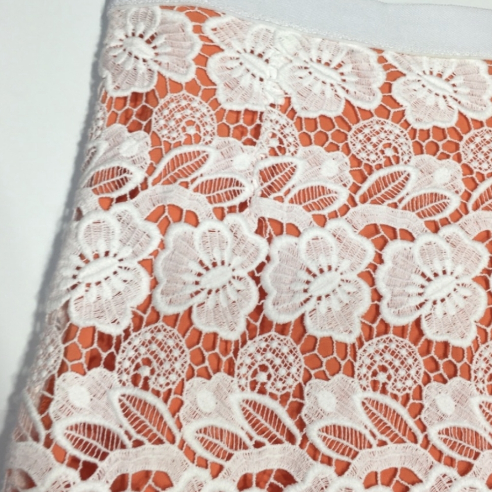 Rebecca Minkoff Angelica Crochet Lace Pencil Skirt XS - Picture 3 of 8